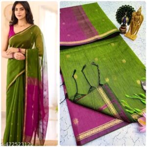 Maheswari Silk Cotton Sarees/Cotton Silk Sarees